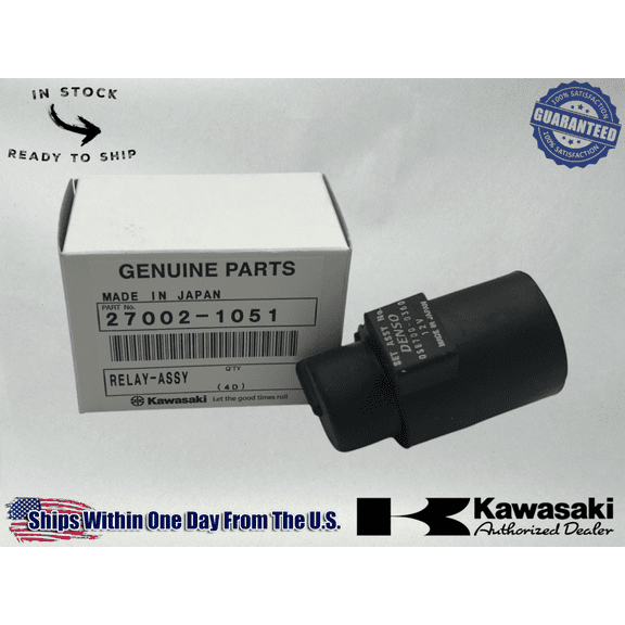 Kawasaki Genuine OEM Authentic 1983-2010 RELAY ASSEMBLY 27002-1051