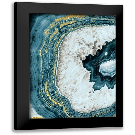 Prime, Marcus 12x14 Black Modern Framed Museum Art Print Titled - Azur Aurora Geod