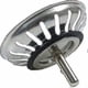 thumbnail image 1 of manual stainless steel strainer 80mm sink drain basket, 1 of 3