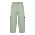 thumbnail image 6 of Enjoytime Cargo Capris for Women Summer Casual High Waisted Capri Lightweight Travel Hiking Cropped Pants, 6 of 8