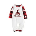 thumbnail image 4 of AGWOLF Christmas Family Pajamas Sets Matching Family Christmas Pajamas Long Sleeve Xmas Family Pajamas Matching Sets Trendy Holiday Loungewear Sleepwear, 4 of 6