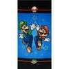 Mario Star Beach Towel, 28" x 58"