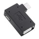 thumbnail image 1 of 2 adaptadores USB 2.0 hembra a macho Micro OTG, puerto de fuente de alimentación, ángulo de 90 grados a la izquierda y 90 grados a la derecha, 1 of 11