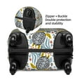 thumbnail image 4 of Daiia Sea Turtle Luggage Cover, Thickened Washable Travel Luggage Covers, Elastic Unique Baggage Covers for 18-20 inch Luggage-Medium, 4 of 9