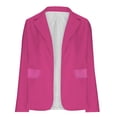 thumbnail image 5 of Aboser Casual Blazers for Women Work Office Blazer Jackets Lapel Open Front Cardigan Long Sleeve Business Suit Jacket Plus Size Fashion Blazers, 5 of 5