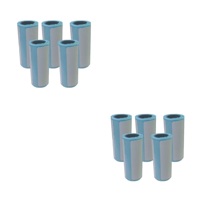 Rollos de papel térmico Bearachild 10 piezas blanco