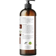 velona Jojoba Oil - 16 fl oz (With Pump) | 100% Pure and Natural | Golden, Unrefined, Cold Pressed, Hexane Free | Moisturizing Face, Hair, Body, Skin Care