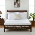 thumbnail image 6 of 7 Pieces Pinch-Pleated Comforter Set, White Full Size, 6 of 6