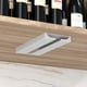 thumbnail image 3 of Partido Vínculo Con Soporte Vástago Debajo Del Gabinete Colgando para Y Bar () Blanco, 3 of 7