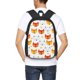 thumbnail image 4 of Disketp Cute Fox with Heart Mochila Minimalista de Gran Capacidad, Mochila de Viaje para Escuela, Trabajo o Uso Diario, 4 of 6