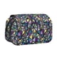 thumbnail image 1 of Disketp Purple-Gold Triangles Estuche de Lápices de Doble Capa con Tapa Abatible y Cremallera, Organizador Escolar para Adolescentes y Adultos, 1 of 7