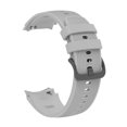 thumbnail image 5 of New Breathable Stripe Pattern Replacement Watch Strap Silicone Watchband Bracelet WHITE, 5 of 8