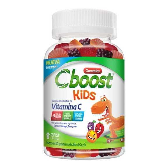 Suplemento alimenticio C-Boost kids 90 gomitas masticables de 2 g c/u