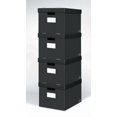 thumbnail image 2 of Bankers Box® Stor/File™ Decorative Storage Box - Pinstripe, 4 Pack, 2 of 2