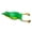 Color 2, variant on 1Piece Artificial Frogs Lures Large Feet Swimbaits Baits Colorful Hard Fishing Baits Double Propellers Fishing Lures