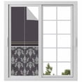 thumbnail image 2 of Boho Purple Flower Window Privacy Film, Abstract Bohemia Pesley Floral Static Cling UV Sun Blocking Tint Film Heat Control Windows Films for Bedroom Bathroom, Window Stickers 29.5"x78.7", 2 of 8