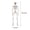 35.4", variant on QuanTara Mini Posable Halloween Skeleton