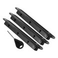thumbnail image 1 of OULII 1 Set Surfboard Fin Holder with Hole Versatile Surfing Styles Black PVC for, 1 of 6
