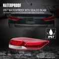 thumbnail image 5 of MZORANGE Tail Light Right Side Passenger Outer Lamp Halogen For Hyundai Elantra 2017-2018, 92402F2020, 92401-F3000, 5 of 18