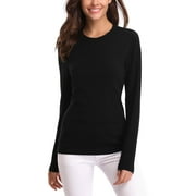 iClosam Fashion Spring and Autumn Women's Large V-Neck Sweater