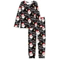 thumbnail image 4 of FKELYI Size S Women Pajama Leisure Cartoon Santa Women Christmas Pajamas 2 Packs Comfy Xams Ho Ho Party Sleepwear Pj Set, 4 of 5