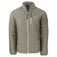 thumbnail image 2 of Men's Cutter & Buck Pewter New York Yankees Rainier PrimaLoft- Eco Insulated Full-Zip Hoodie Puffer Jacket, 2 of 3