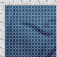 thumbnail image 2 of oneOone Georgette Viscose Fabric Check Kasuri Print Fabric BTY 42 Inch Wide, 2 of 4