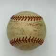 thumbnail image 7 of Diablos Rojos del Mexico 1957 Team Signed Game Used Baseball Negro League, 7 of 7