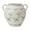 Green, variant on My Texas House 8" White Double Handle Ceramic Floral Vase