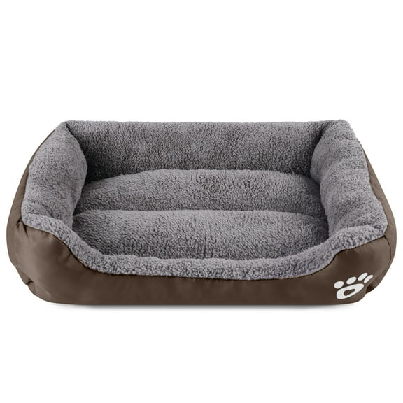 ZQB Dog Bed for Medium and Large Dogs Washable Comfortable Pet Beds, Brown, XXL-Large