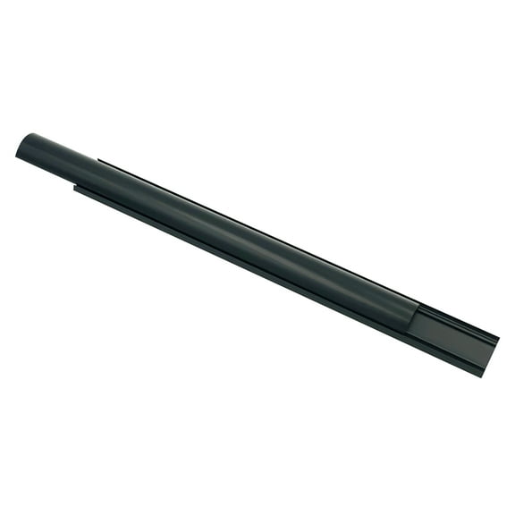 Small Premium Cable Shield Floor Cord Cover | Length: 16" | Color: Black | 5 Pack