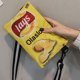 thumbnail image 4 of Bolso de hombro personalizado con una papa frita, exquisito bolso de mano para mujer, bandolera de lujo versátil de alta calidad a la moda, 4 of 4