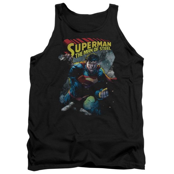 Superman - Through The Rubble - Tank Top - Large