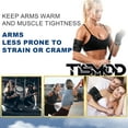 thumbnail image 5 of TISMOD Bicep Tendonitis Brace Relief Pain for Bicep＆Triceps and Muscle Strains, Upper Arm Brace Support Compression Sleeves Fit Men＆Women (Black, S), 5 of 6