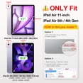thumbnail image 2 of Funda Fintie para iPad Air M3 (2025) /M2 (2024), iPad Air de 11 pulgadas (2022) y cuarta generación (2020), 2 of 7