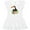 AA-White, variant on Inktastic Toucan with Hawaiian Flowers Girls Baby Dress