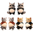 thumbnail image 6 of 3D Silicone Cat Belly Fidget Sticker, Anti-Collision Bumper Pad for Car Door and Furniture, Self-Adhesive, Cute Car Decor, 2-Pack, 6 of 9