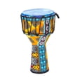 thumbnail image 3 of Tambor Djembe portátil Strade Fareast Limited de 8 pulgadas Amarillo, 3 of 8