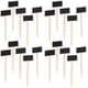 thumbnail image 1 of 20 piezas 5,82 "X 2,4" Mini pizarras letreros Vintage enmarcado madera pequeño regalo, 1 of 5