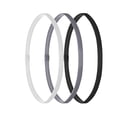 thumbnail image 2 of sweethay 3 unids/set banda para el cabello antideslizante elástico Unisex banda para el sudor deportes Fitness Hairband Uniforme atlético, 2 of 6