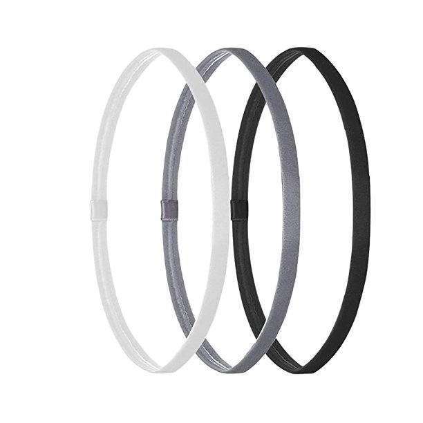 Advancent 3 unids/set banda para el cabello de silicona antideslizante diadema elástica Unisex banda para el sudor deportes Fitness conjunto de diadema Type3 Advancent OD000132-00