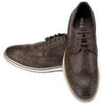 thumbnail image 6 of Mio Marino Men's Gazler's Casual Oxford Wingtip Dress Shoes, 6 of 7