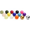 thumbnail image 4 of Zest Candle 2-Piece Ball Candles, 4-Inch, Purple, 4 of 7