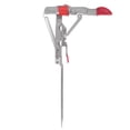 thumbnail image 1 of Soporte De Cañas De Pescar De Resorte Automático De Acero Inoxidable, Soporte De Caña De Pescar Plegable Ajustable Para Banco, Lagos, Arroyos Macarena Soporte de caña de pescar, 1 of 8