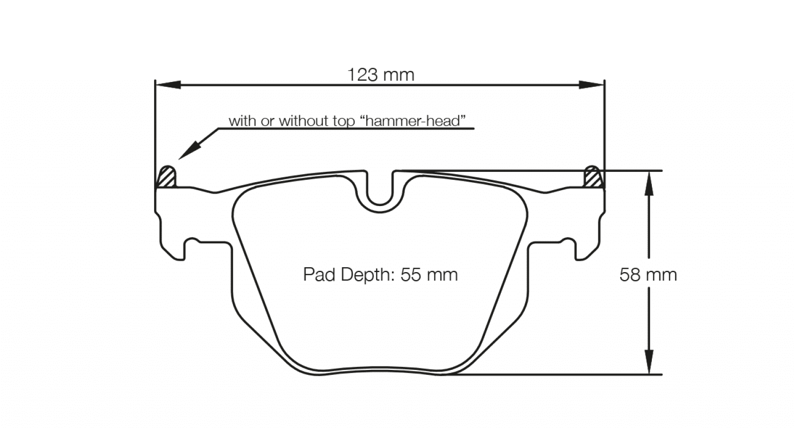 Pagid Racing 8051 RST3 Compound Brake Pads