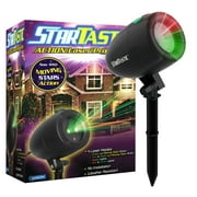 Startastic Night Projector Action Laser Starlight Projector Outdoor Holiday Moving Light Projector