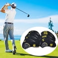 thumbnail image 1 of Funda protectora Cola neopreno impermeable para palos de golf Amarillo 10 piezas, 1 of 8