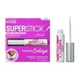 thumbnail image 3 of KISS Super Stick 5-Day Extended Wear Strip Lash Adhesive, Net Wt. 4.8g (0.17 oz.) - Clear Liquid False Eyelash Adhesive, 3 of 14