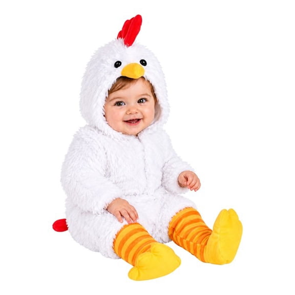 Fluffy Chicken Baby Costume
