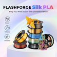thumbnail image 2 of Filamento para impresora 3D FLASHFORGE Silk PLA de 1,75 mm Rainbow, 1 kg, 2 of 7